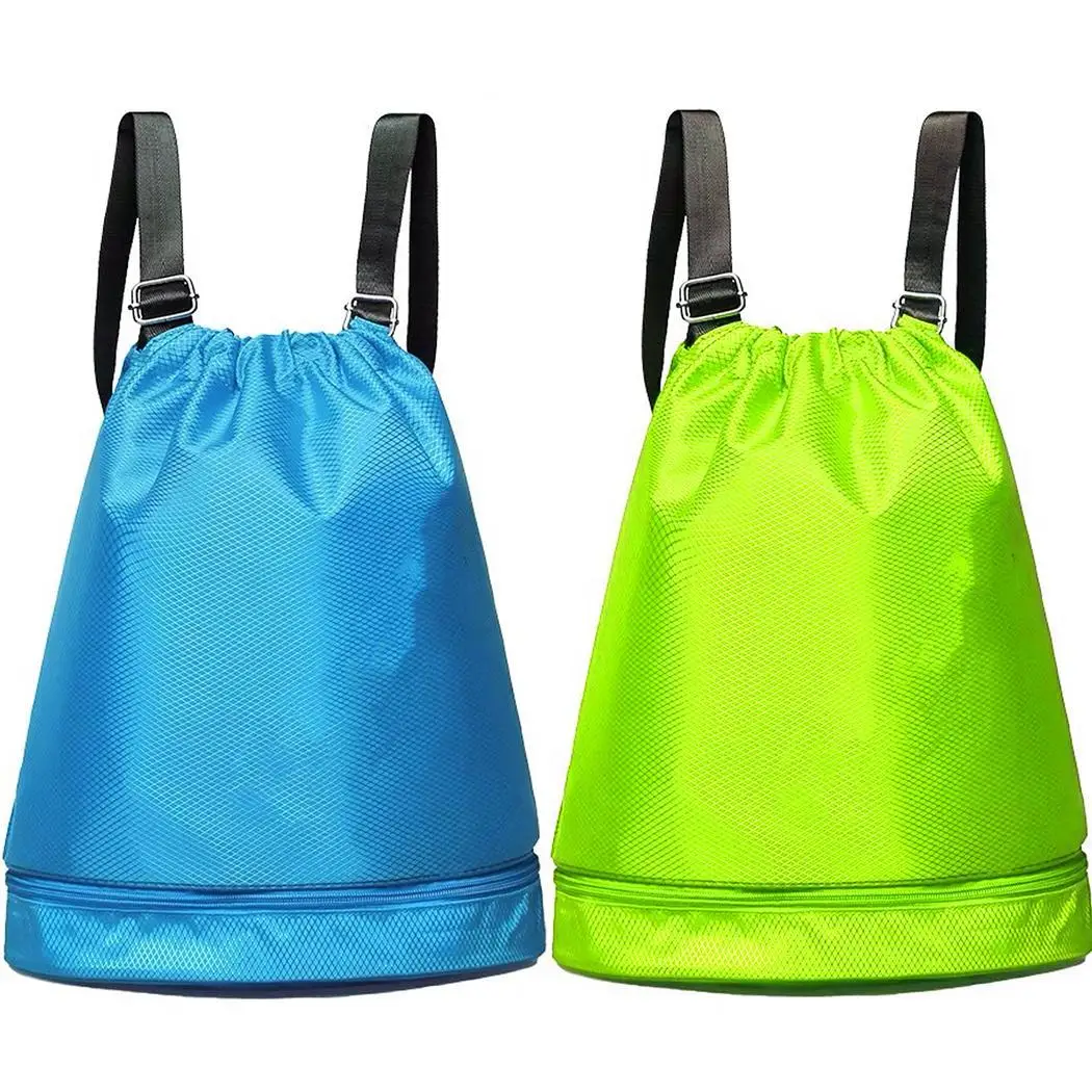 Водонепроницаемый рюкзак с разделителем для сухого и влажного купальника|Сумки