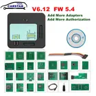 Полные Адаптеры V5.55 XPROG-M V6.12 полный адаптер Авто ECU чип Программирование Xprog-M 5,55 5,86 6,12 6,17 6,26 металлическая коробка