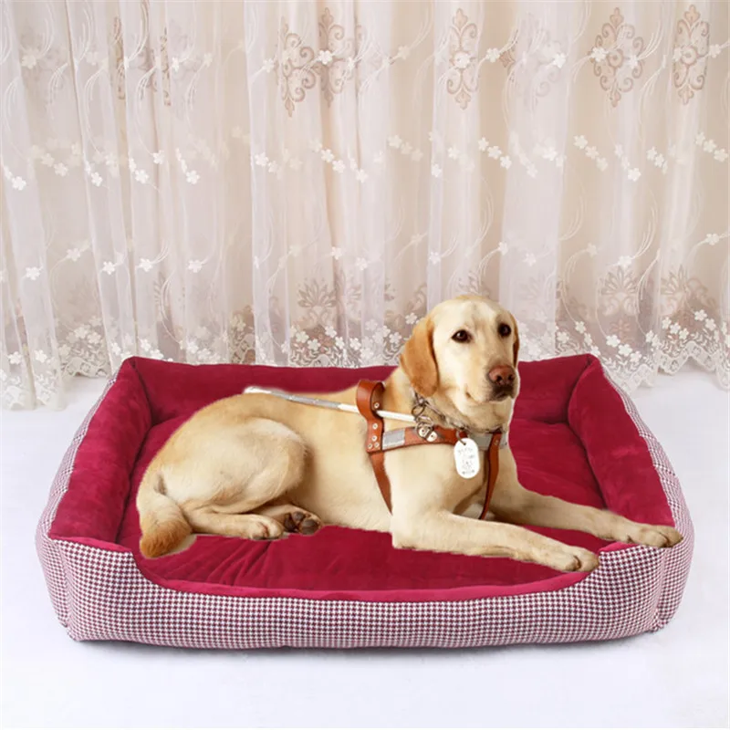 

Pet Sofa Dog Beds Waterproof Bottom Soft Fleece Warm Cat Bed House Petshop cama perro