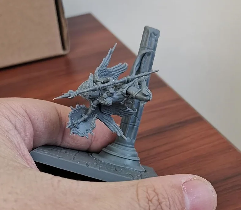 Персонаж из смолы модель для Лимбо: EternalWar 75MM|Настольные игры| |