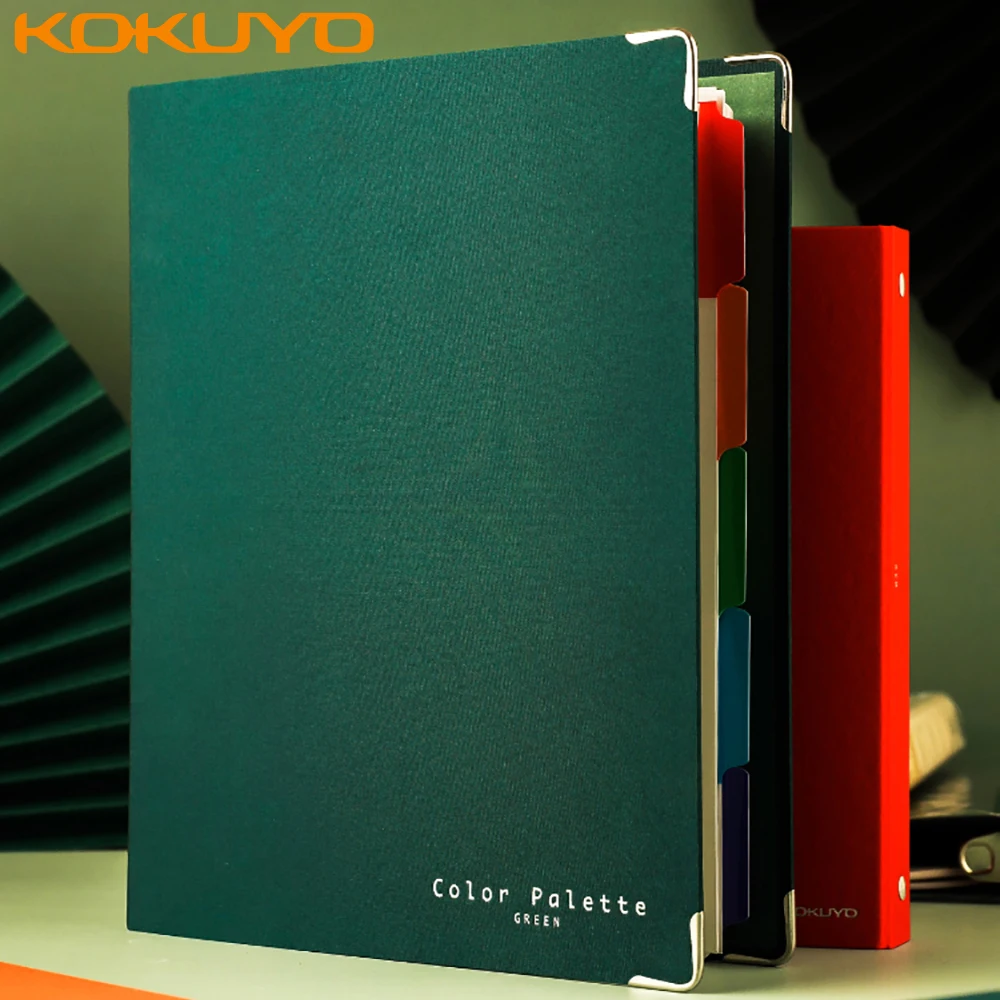 

Japanese KOKUYO painter cloth binder student notebook A5 / B5 large capacity replaceable inner pages