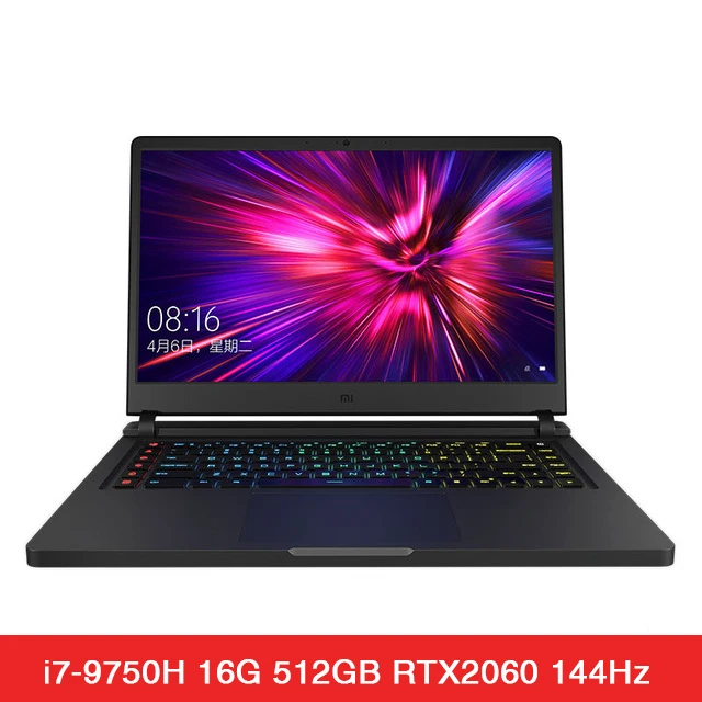 i7 16G RTX2060 Xiaomi Mi игровой ноутбук с диагональю 15,6 дюймов, обновленный i5 8G/i7 16G DDR4 144Hz GTX1660Ti/RTX2060 NVIDIA 6GB DDR6 e-спортивный компьютер - Цвет: i7 16G RTX2060