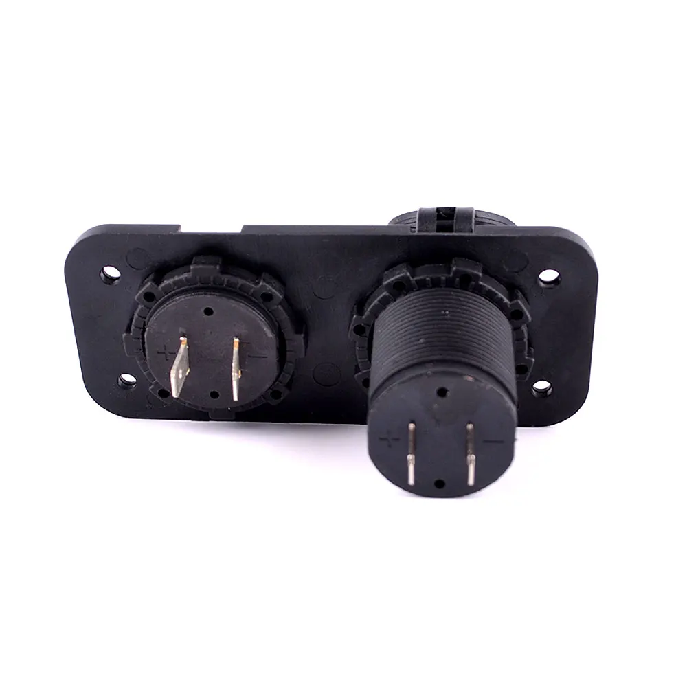 Автомобильное зарядное устройство с двумя USB-портами 4 шт. 12 В/24 В | Автомобили и