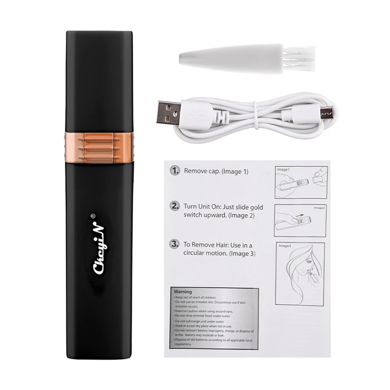 

Women Electric Trimmer Epilator Shaver Razors Hair Remover Usb Rechargable Hair Removal Trimmer Lady Body Shaving Machine