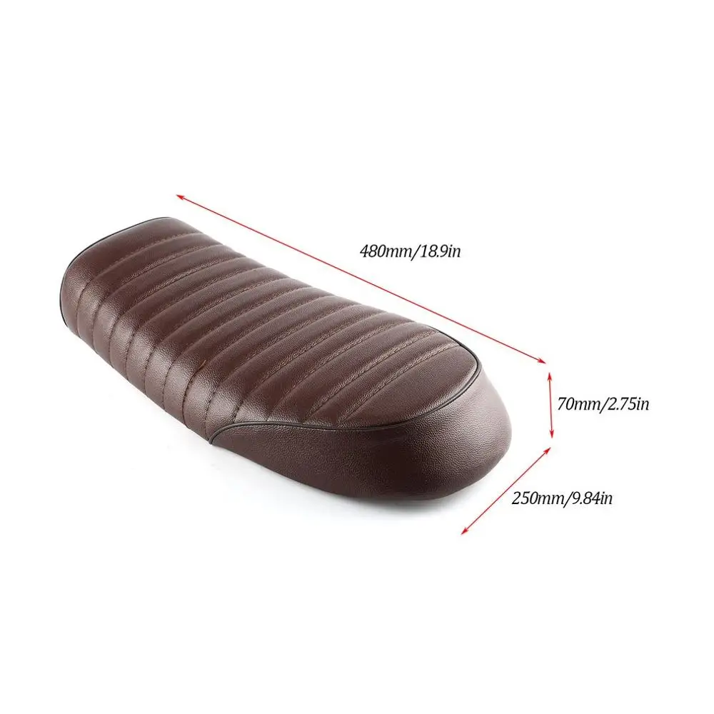 Универсальный мотоциклетный гонщик Подушка заднего сиденья поперечная полоса