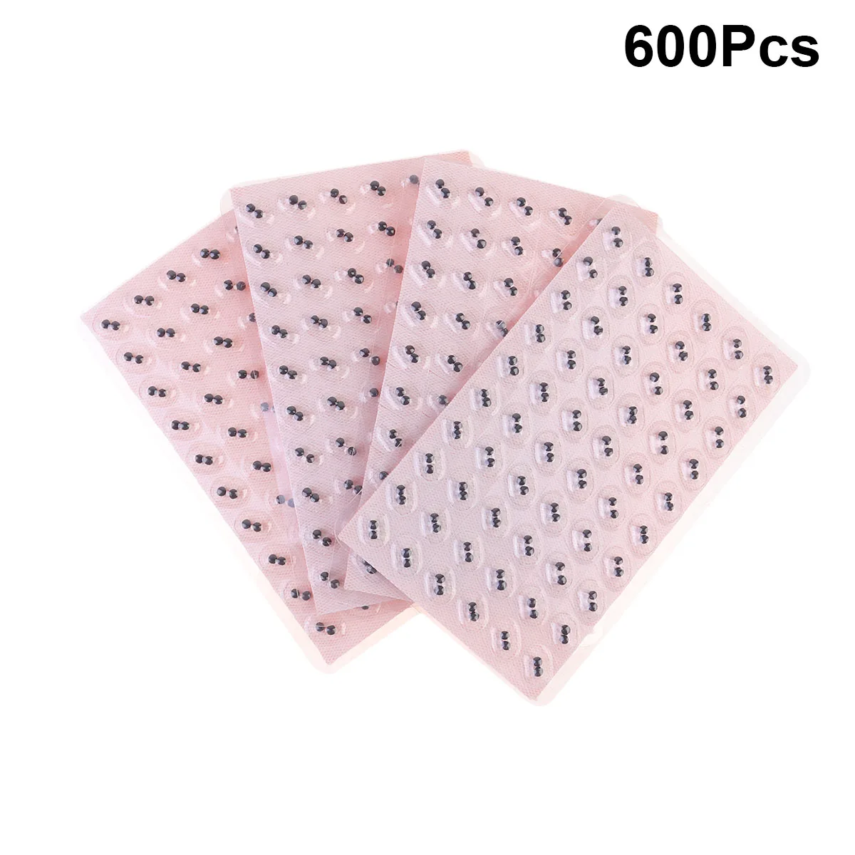 600 шт. двойные семечки для акупунктуры ушей игла терапии патчи аурикулярной