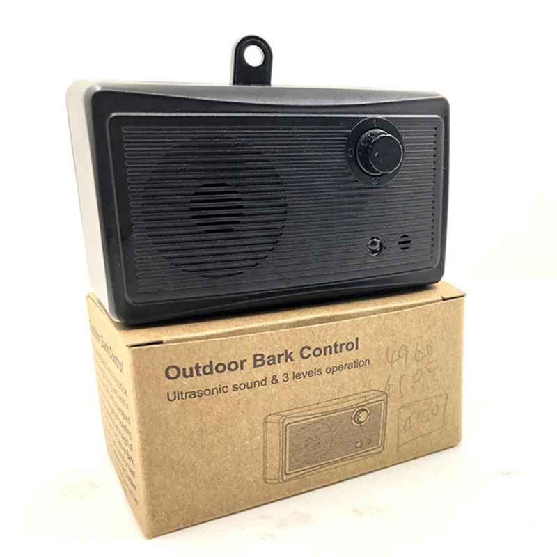 Ультразвуковой Анти лай Стоп Отпугиватель для питомцев собак на открытом