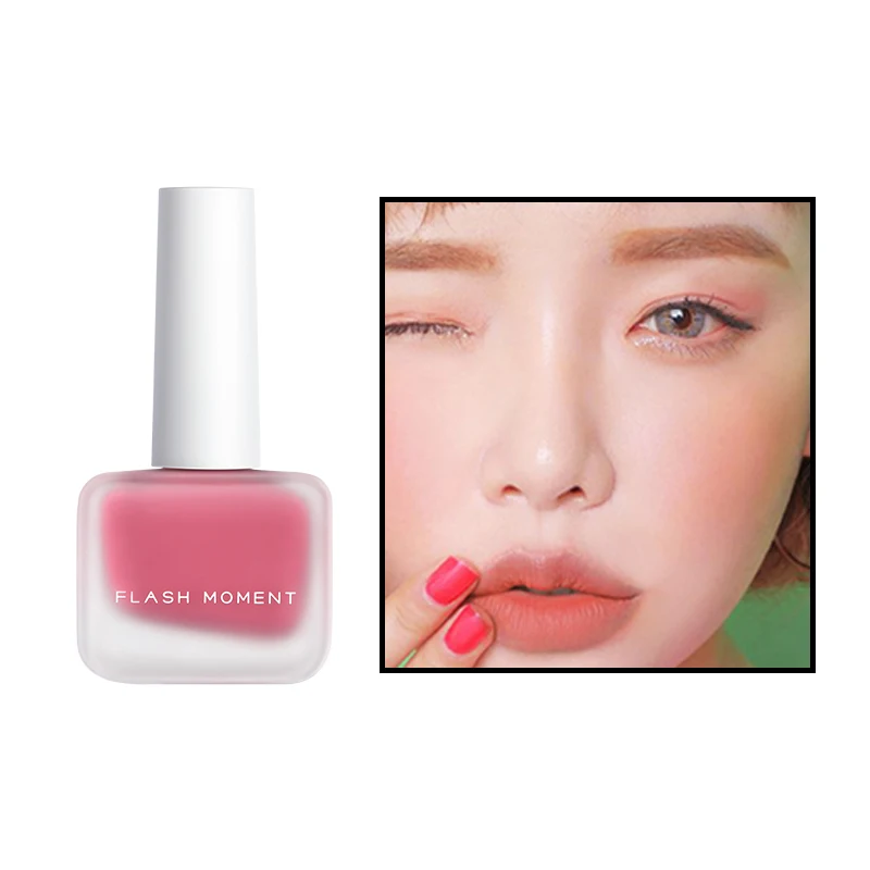 

10ML Liquid Blush Palette Matte Cosmetics Repair Bright Skin Matte Face Contour Shadow Cheek Blusher Cream Korean Makeup TSLM2