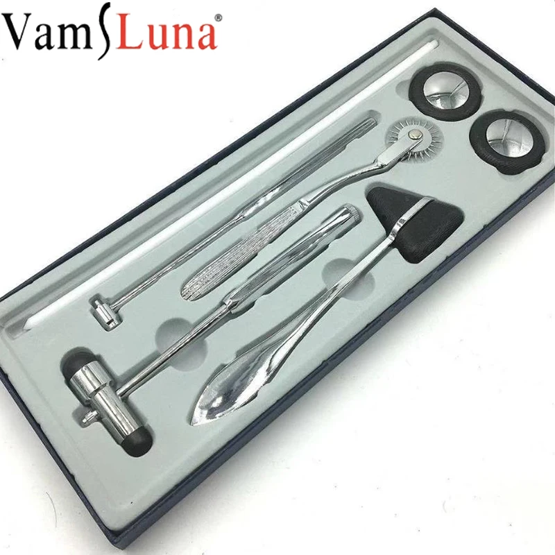 Перкуссионный молоток 5 в 1 медицинский неврологический массажный комплект