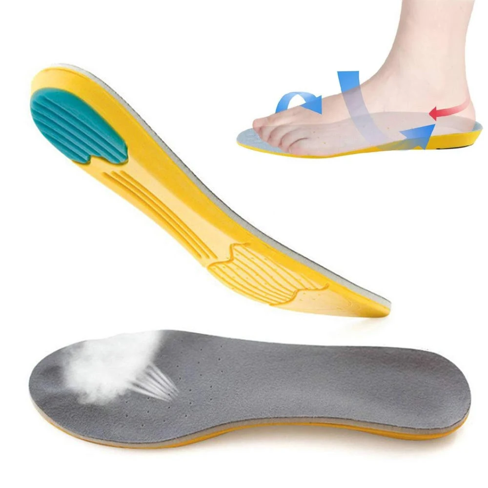 Мягкие спортивные стельки для ухода за ногами подушечки обуви с эффектом памяти