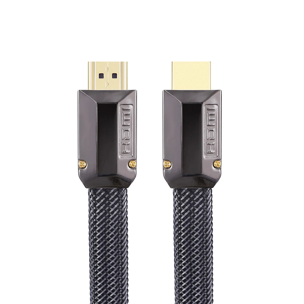 HDMI кабель 1 м 5 2 3 высокоскоростной PRO GOLD v2.0/1.4a 3D 2160p PS4 SKY HD 4K Ultra Ethernet Аудио RTU|Кабели