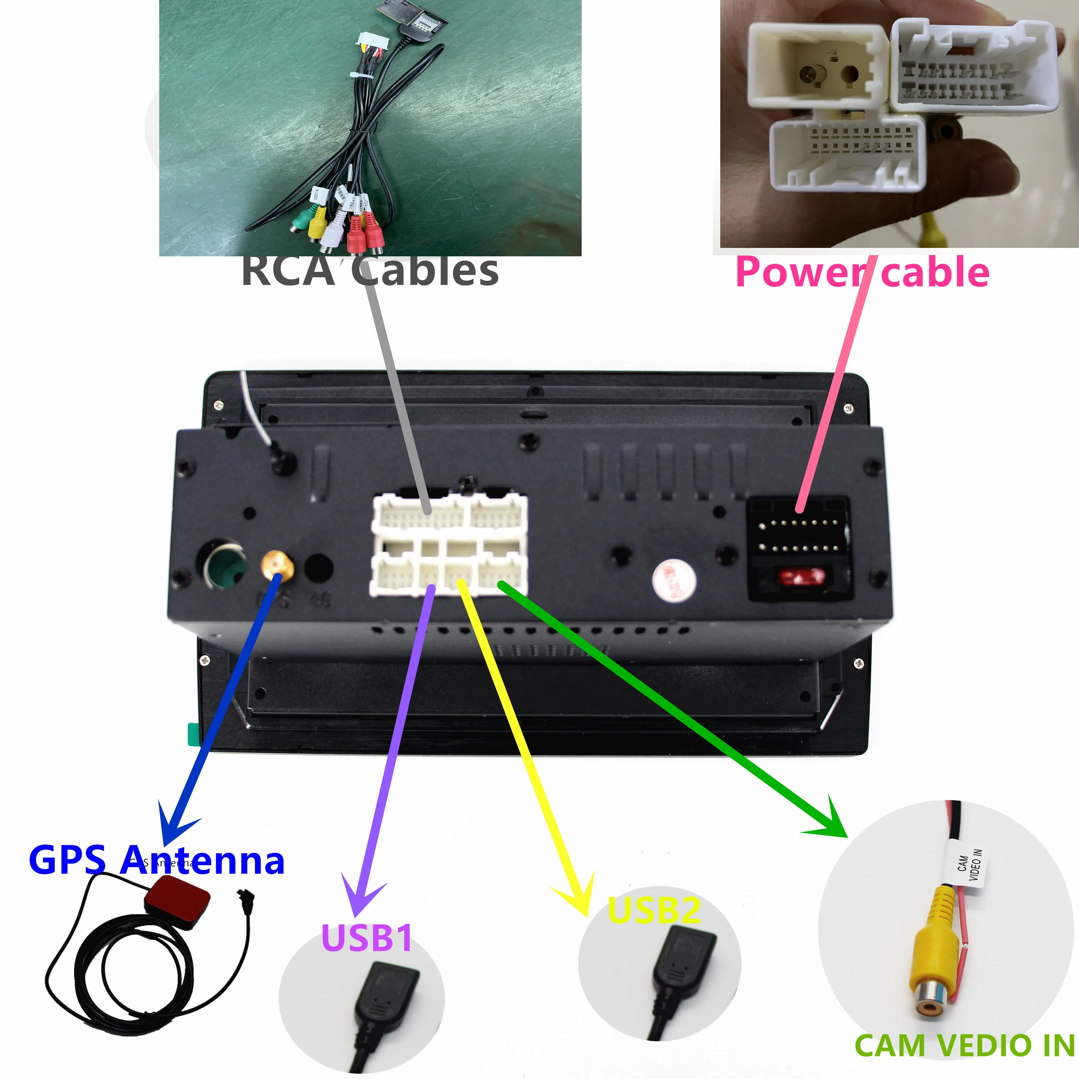 1din Android9.1 8 ядерный Ram4g Rom64 g автомобильный мультимедийный плеер для Toyota alphard с DSP