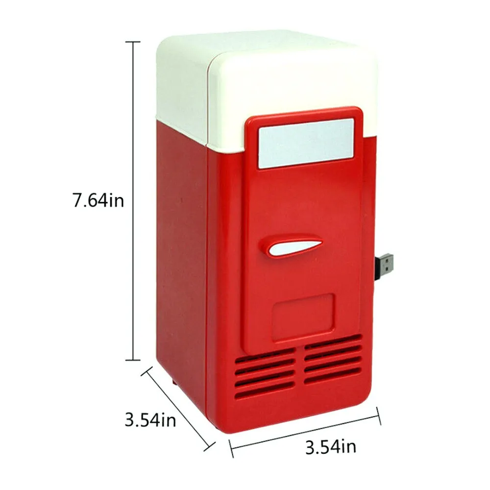 

USB Mini Car Refrigerator Multi-Function Home Travel Vehicular Fridge Dual-Use Box Cooler Warmer Refrigerator for Car Dropship
