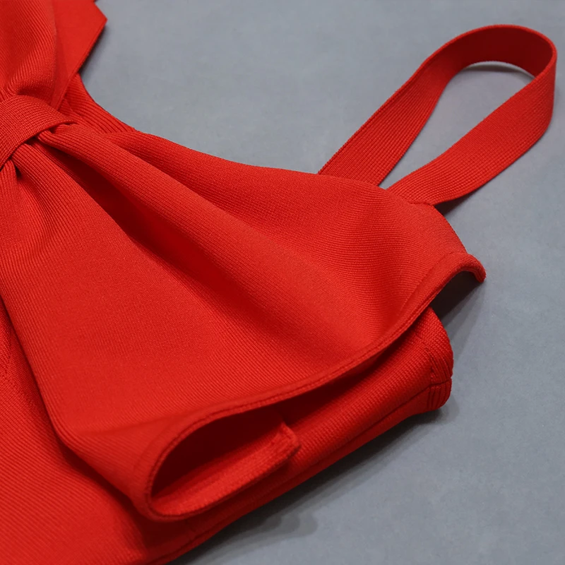 

Summer Bodycon Dress Women's 2021 New Arrive Whiten and Red Bow Dresss Party Club Outfits Fashion Sexy Dress Elegant Clothes