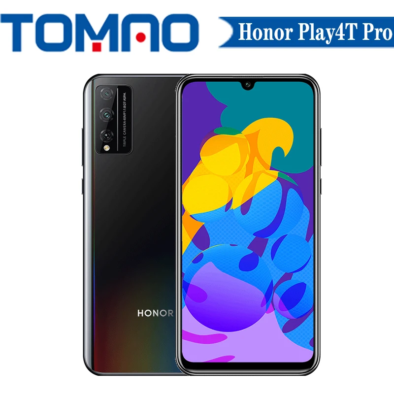 Оригинальный сотовый телефон Honor Play4T Pro 6 ГБ 8 ОЗУ 128 Гб ПЗУ Восьмиядерный процессор