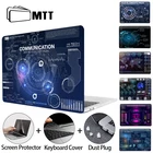 Чехол MTT для ноутбука Macbook Air 13 M1, жесткий чехол для Macbook Pro 13 14 15 16 12 дюймов, чехол с крышкой для клавиатуры A2337 A2338 A1932