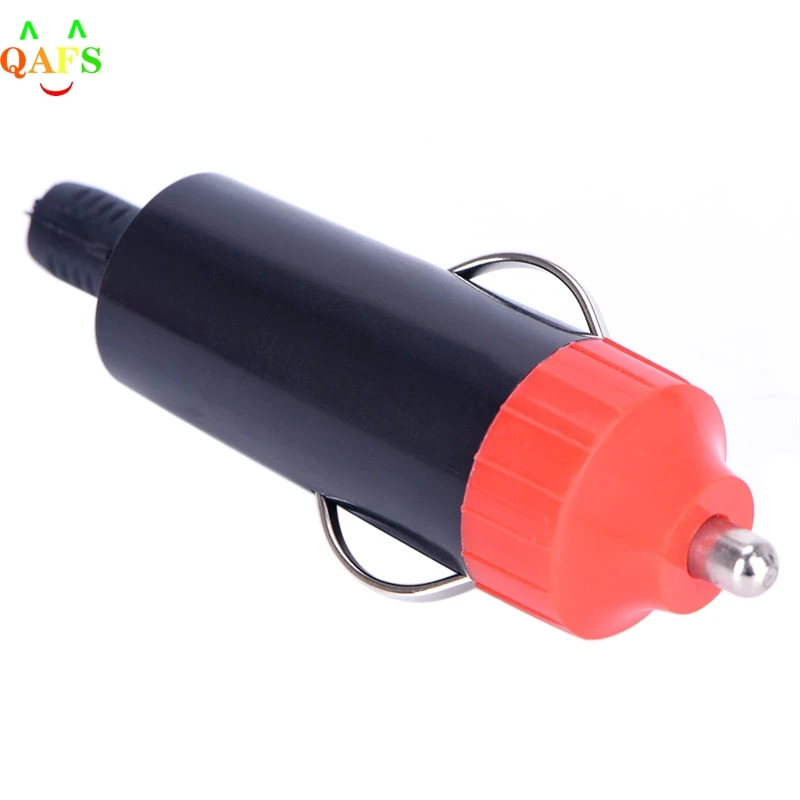 

1pc 12V Male Car Cigarette Lighter Socket Plug Motorcycle Socket Power Charger Adapter Connector + Fuse Converter Plug