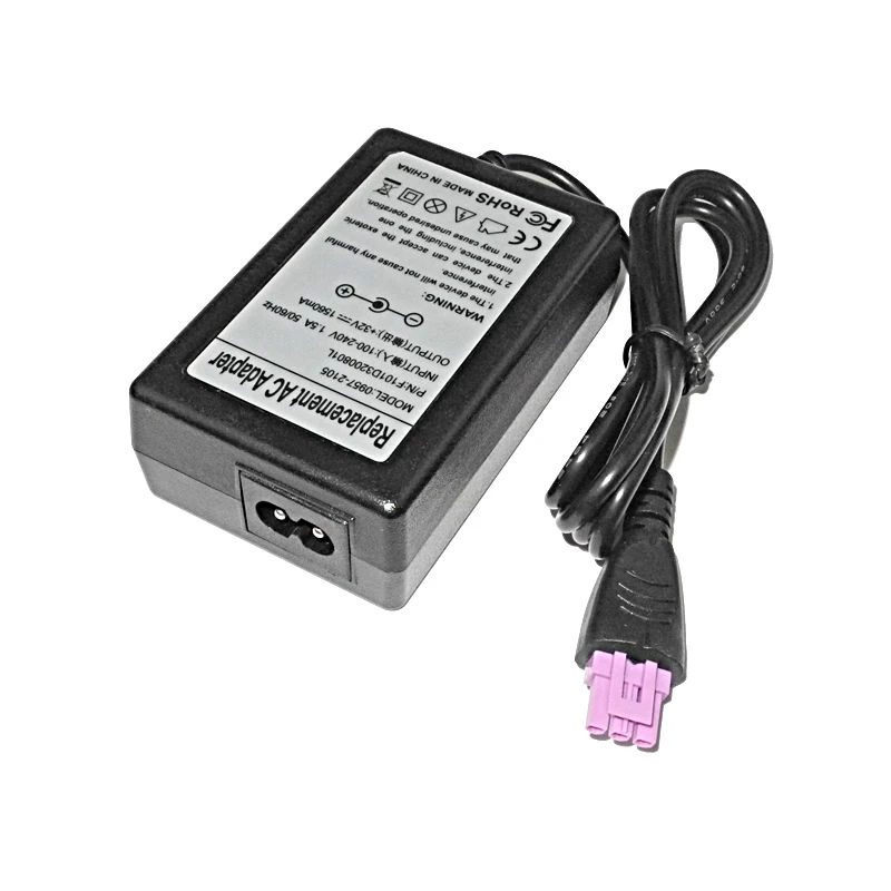 32V 1560mA Мощность адаптер для HP с чернилами DeskJet F4500 F4210 F2420 F4230 F4275 OfficeJet J4524 J4580 J4624 0957