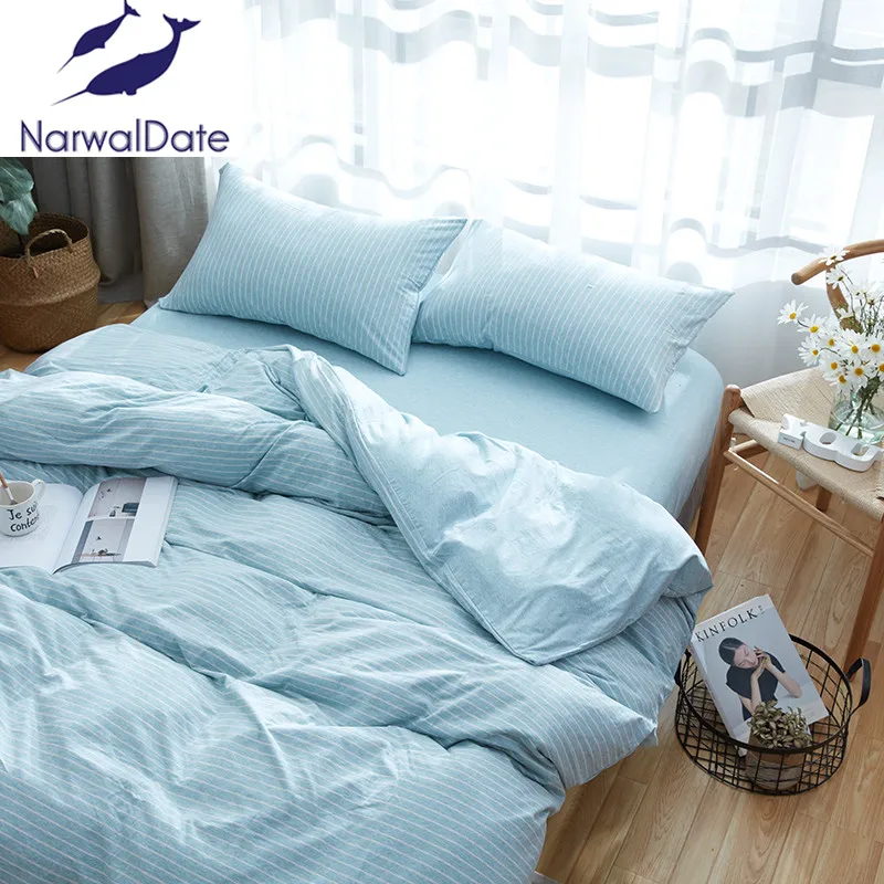 Комплект постельного белья из хлопка двуспальный/Полный/Королевский/King матрас