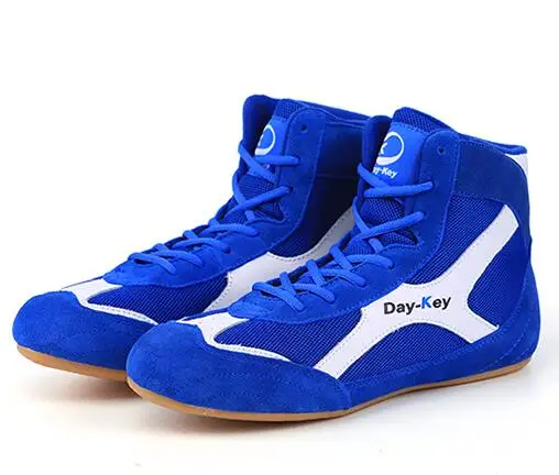 

Ботинки DK мужские профессиональные для бокса, борца, тяжелой атлетики, подошва из коровьей кожи, носимые ботинки для тренировок по боксу