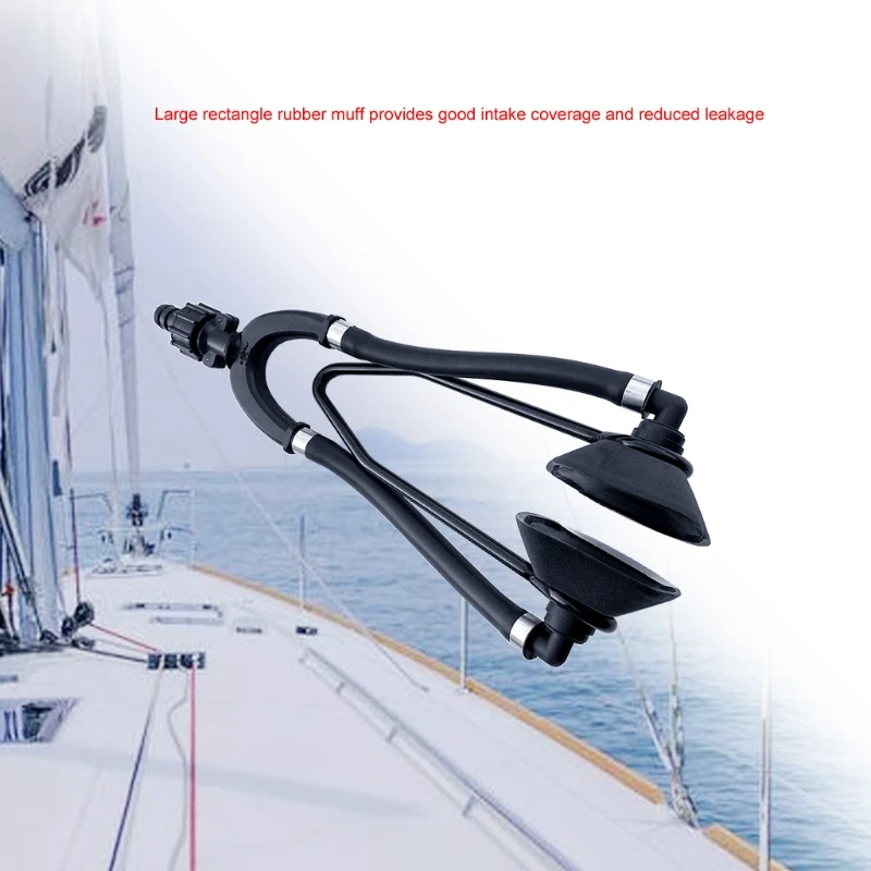 

L41A All Purpose Dual Feed Motor Flusher Kit Rectangular Boat Marine Motor Flush Kit Outboard Engine Flushing Tool