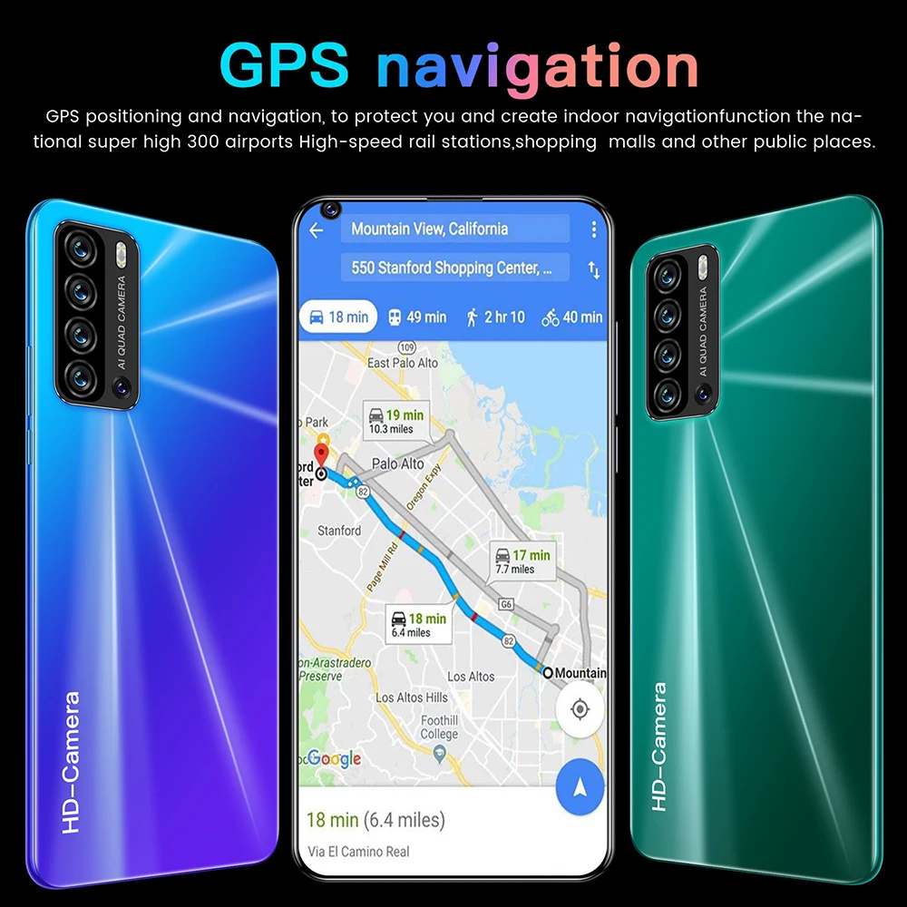 

Galay S20+ Pro Smartphone Phone 7.3 inch 4G/5G Mobile Phone 12GB 512GB Smart Phone Android 24MP+48MP Dual SIM With 128GB SD Card