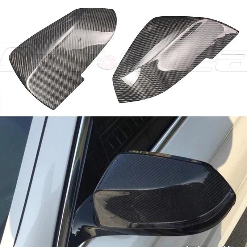 F10 углеродное волокно 3 м авто боковое зеркало крышка Накладка для BMW 2014 2016|side mirror