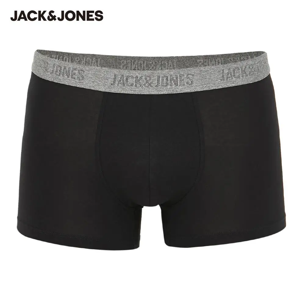 JackJones Мужская базовая модель хлопковые боксеры короткое нижнее белье домашние