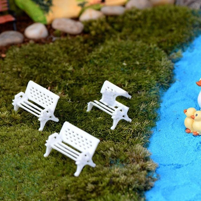 Миниатюрная мебель для кукольного домика мини-стул из силикона скамейка табурет