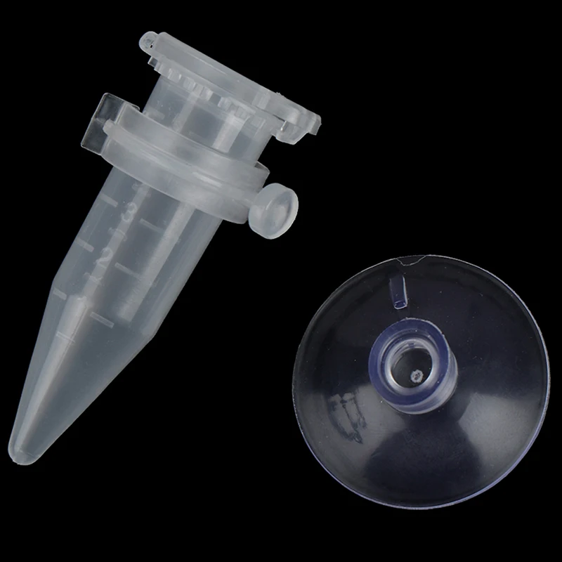 Аквариумная кормушка с присоской автоматическая для рыб конический аквариум