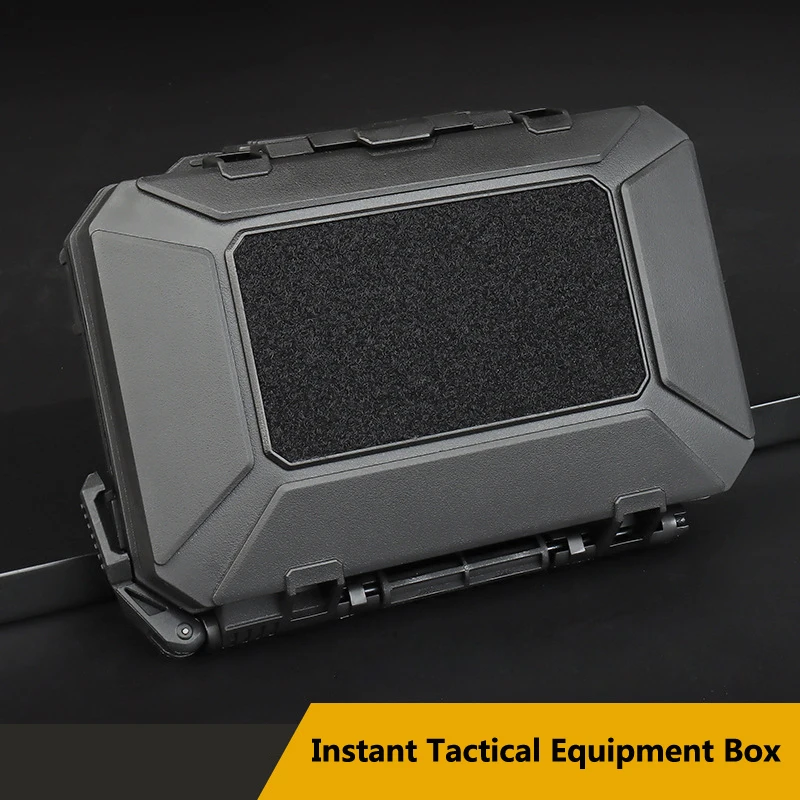 

Tactical Standard MOLLE System Compatible Equipment Case Military Storage Box Carrying Protective Case Waterproof workbench