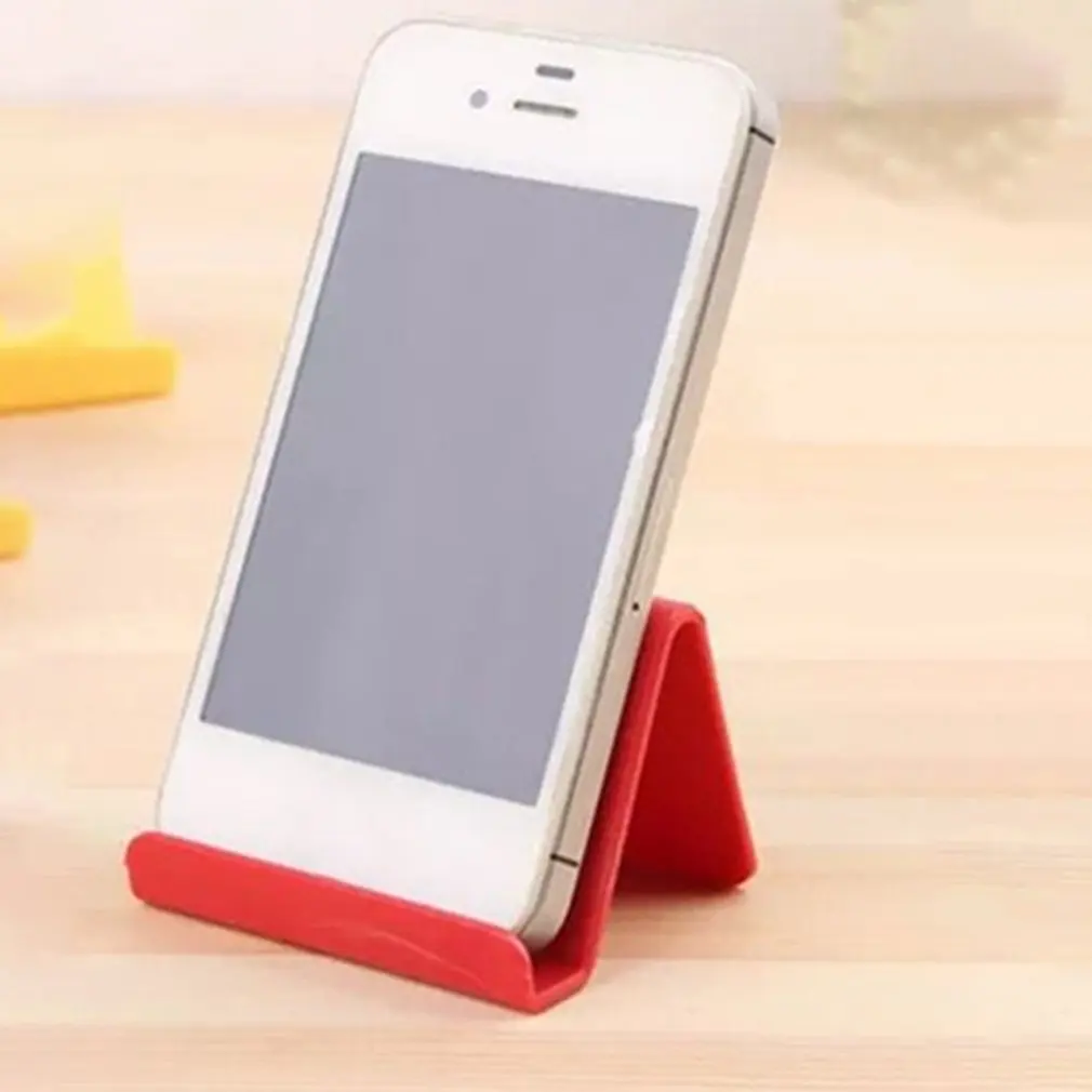 Universal Desktop Holder Stand Cradle Mount For Cell Phone Tablet 2018 trend solid color portable non-adjustable fixed angle | Мобильные