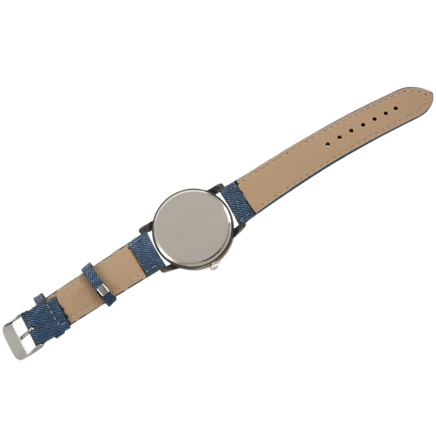 Практичные часы для путешествий с изображением карты мира джинсовые кварцевые