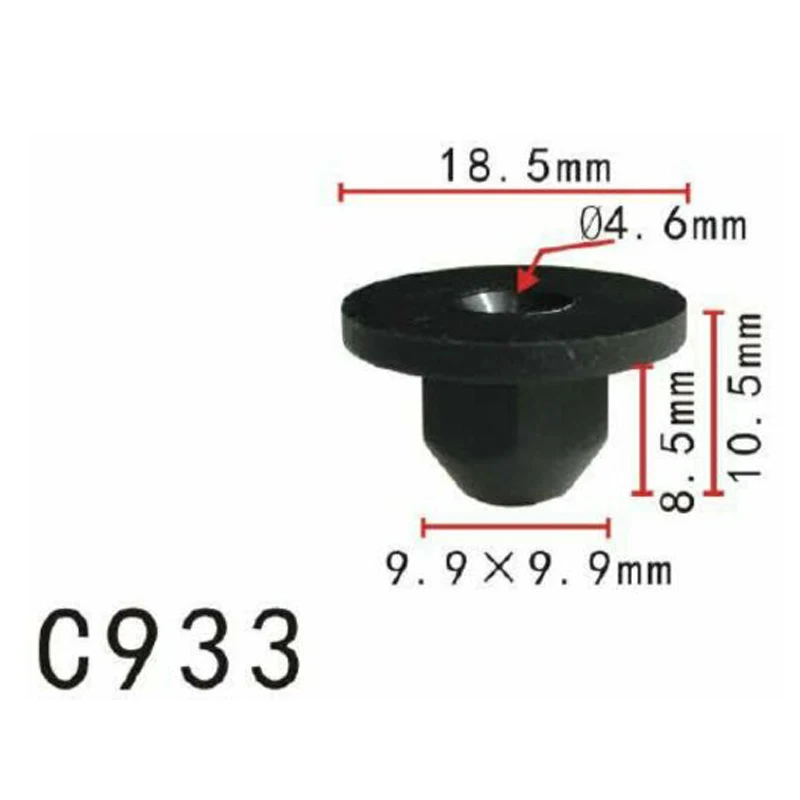 20x C933 пластиковые зажимы для гаек Ступенчатая крышка колеса audi seat skoda vw 171201969 |