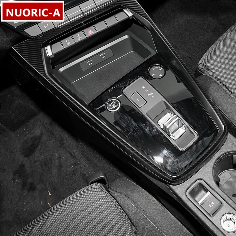 

Stainless Steel Center Console Gear Shift Frame Decoration Cover Trim For Audi A3 2021 LHD Car Styling Interior Accessories
