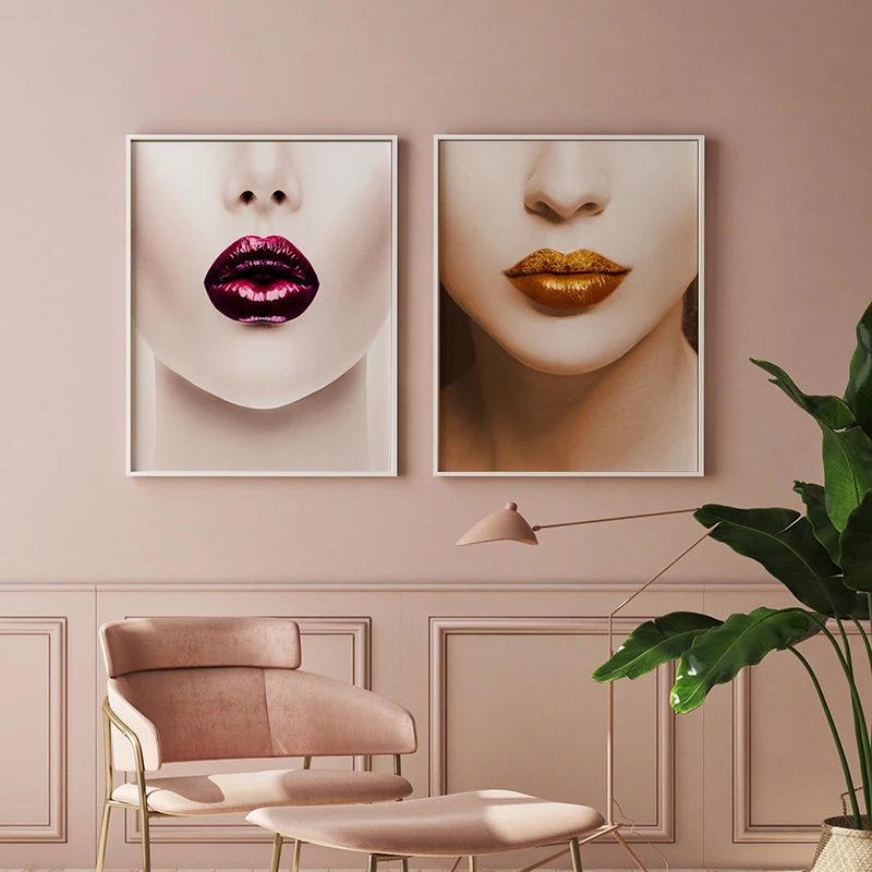 

Wall Art Canvas Poster Painting Prints Picture for Living Room Decor Character Painting Original Abstract Women Personality