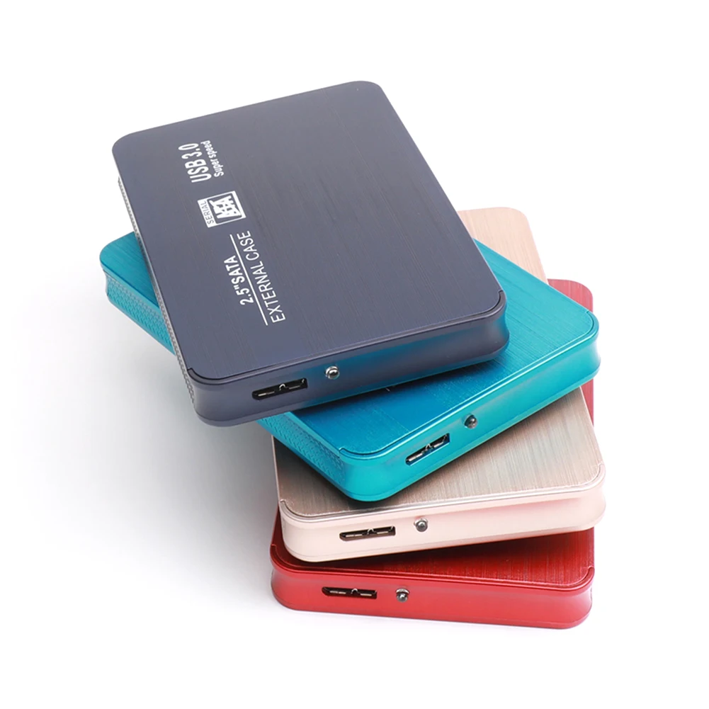 

Computer PC Desktop Multifunctional Supplies 2.5 HDDSSDCase SATA III to USB 3.0 Brushed Surface Hard Drive Enclosure