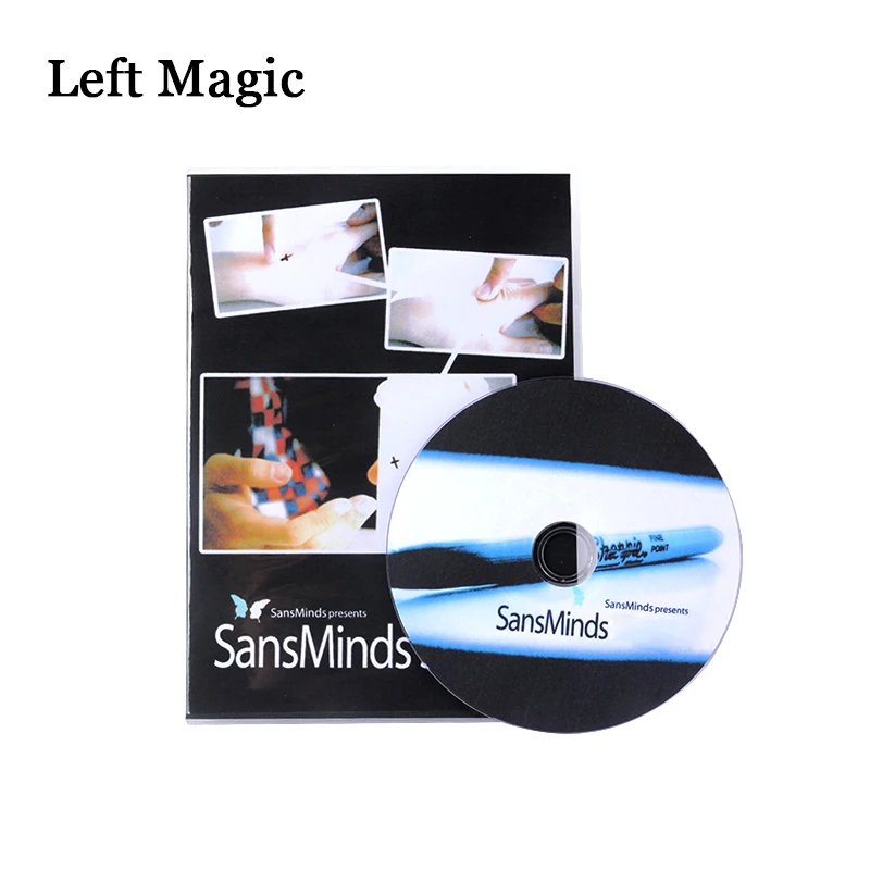 SansMinds(DVD и трюк) от Will Tsai Волшебные Трюки крупным планом улица карты магический реквизит фунментализм иллюзии