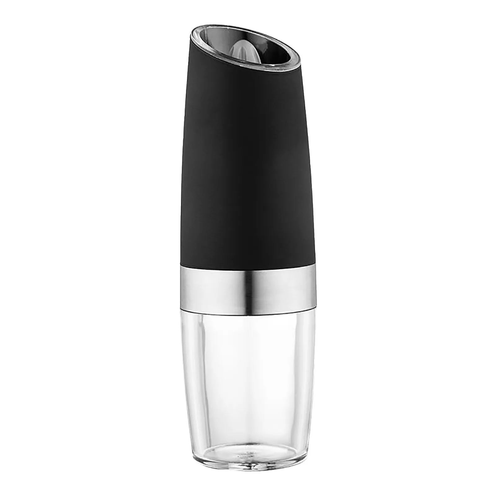 

Electric Salt And Pepper Grinders Spice Herb Mill Adjustable Coarseness Stainless Steel Automatic Gravity Kitchen Accessories #Z