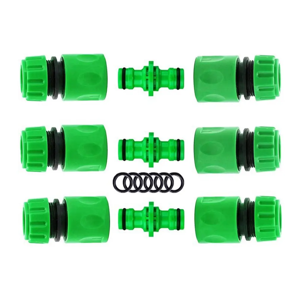 

15pcs Garden Hose Connectors Kit Watering Pipe Tap Plastic Connector Adaptor Fitting Quick Tap Connector