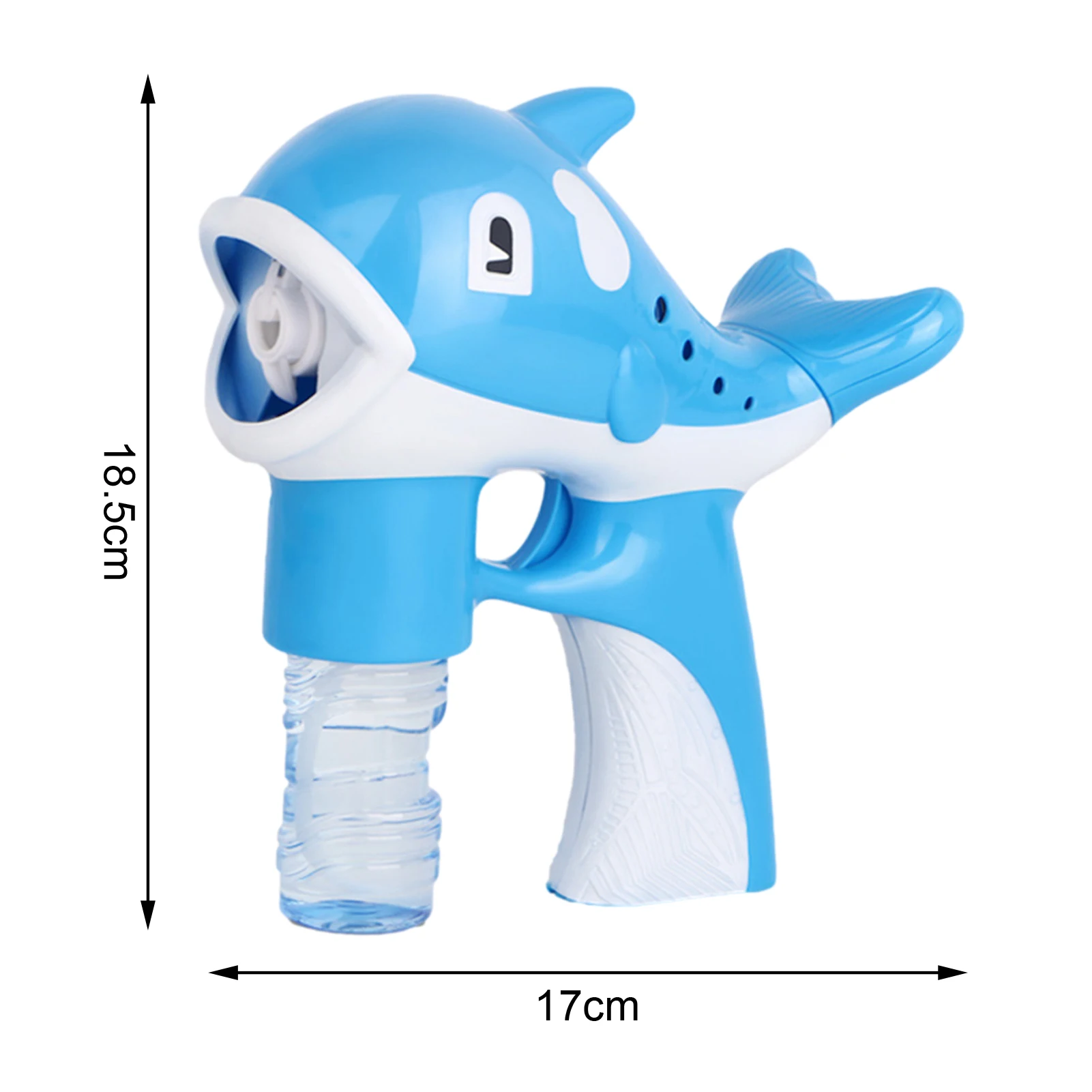 

Dolphin Magic Bubble Machine Blower Summer Swimming Pool Toys Baby Bath Light Up Bubble Gun Maker Wedding Birthday Gift