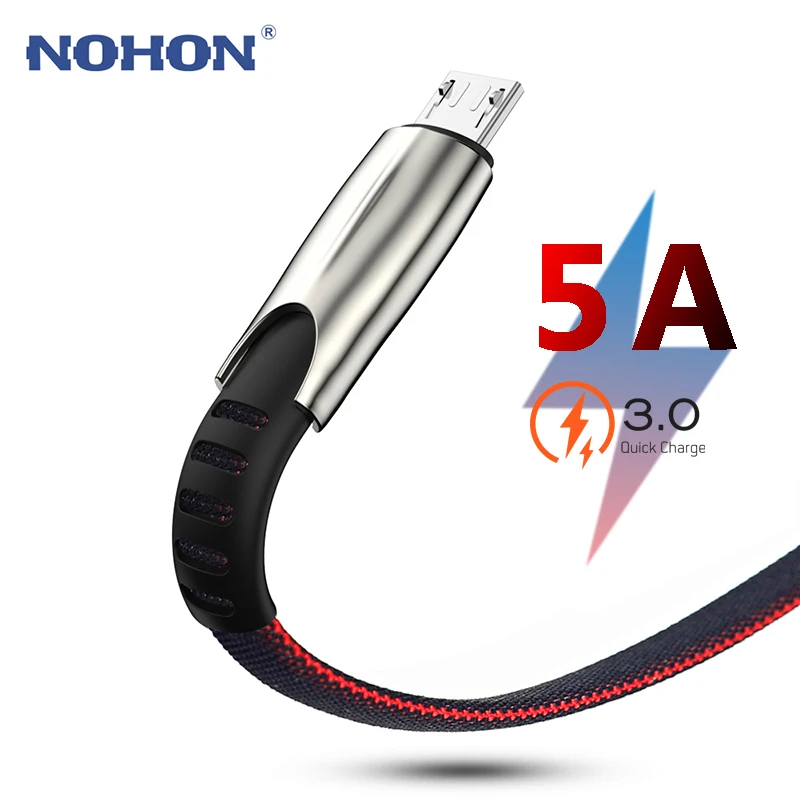 

1m 2m 3m Fast Charge Micro USB Cable For Samsung S6 S7 Xiaomi Huawei Tablet Android Mobile Phone Data Microusb Charger Wire Cord
