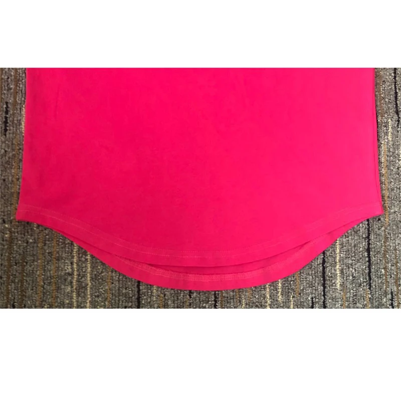 Футболка мужская из шелка Sik Повседневная модная рубашка в стиле хип хоп уличная