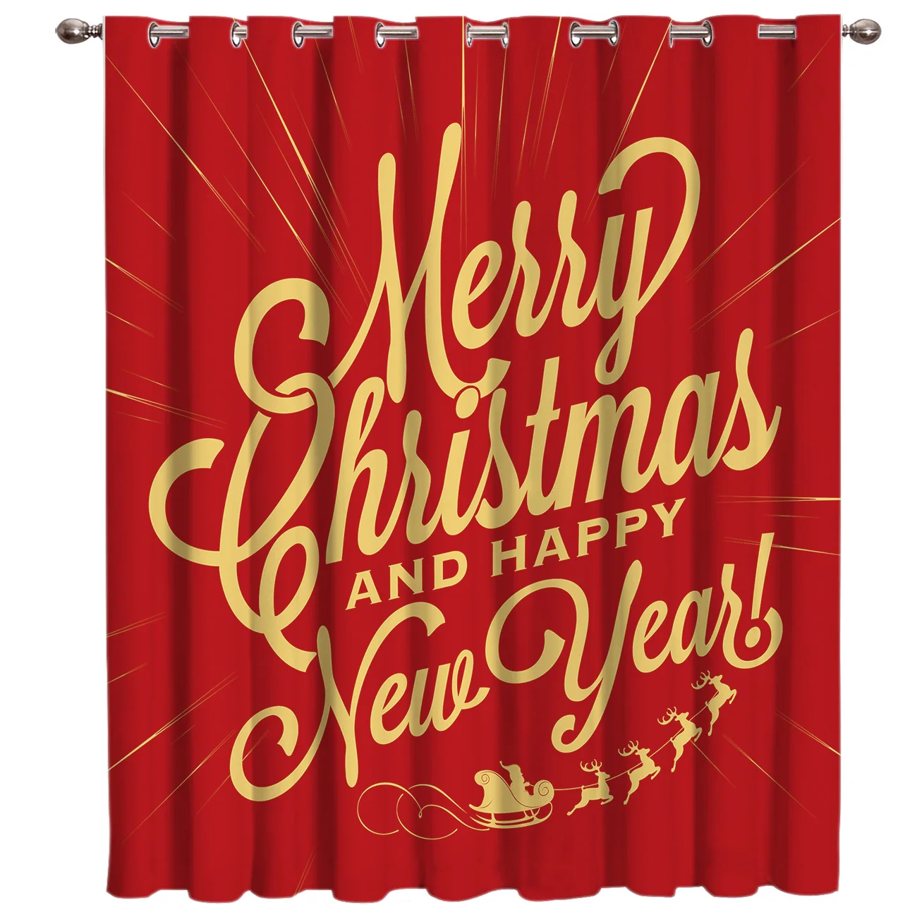 Merry Christmas оконные занавески подзор для ванной комнаты кухонные домашние тканевые