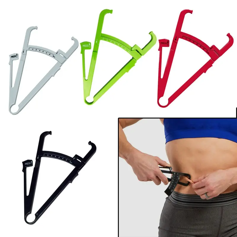 

Fold Caliper Tool Tester With Measure Chart for Accurate Skinfold Body Fat Percentage Body Fat Chart Gym Equipment