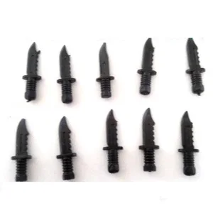 10 шт.лот нож, оригинальные строительные блоки Playmobil Swat, полицейское военное оружие, модель оружия, городские фигурки, мини-игрушки для детей