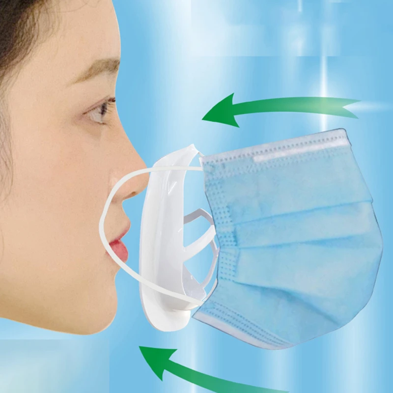 

5pcs 3D Mask Bracket Mask Inner Internal Support Frame Accessories Breathing Mask Holder Protection Frame Mask Bracket