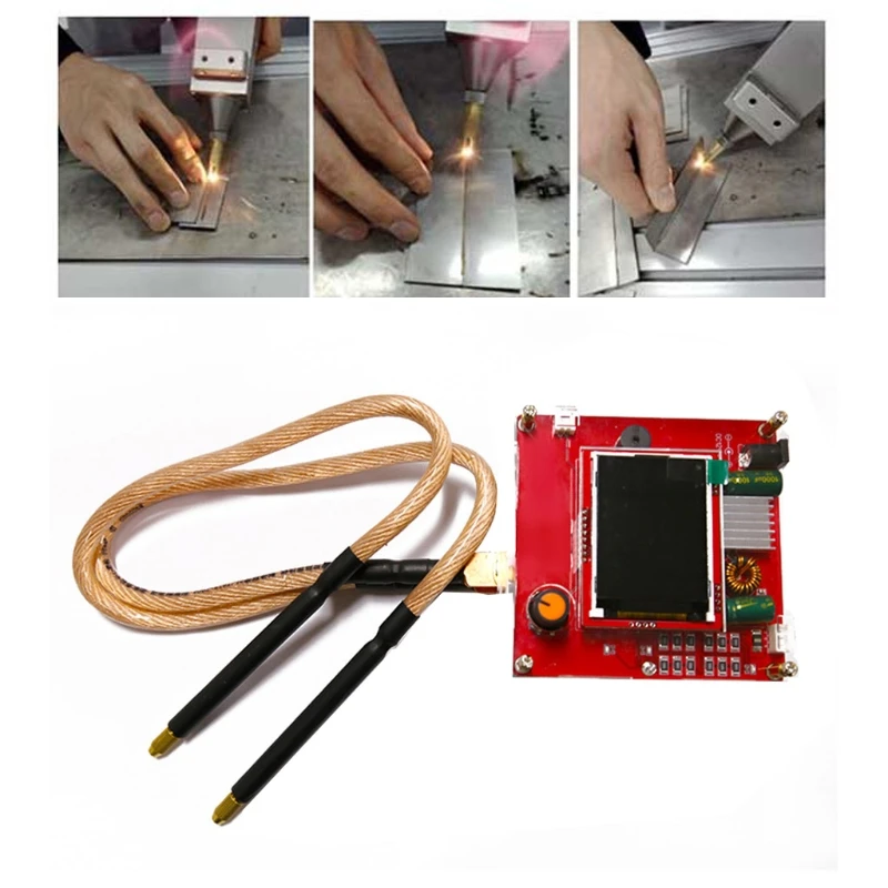 

Semi-automatic Welder Tools 18650 Battery for Painting Replica Figurine and Hobby Work Lower Internal Resistance