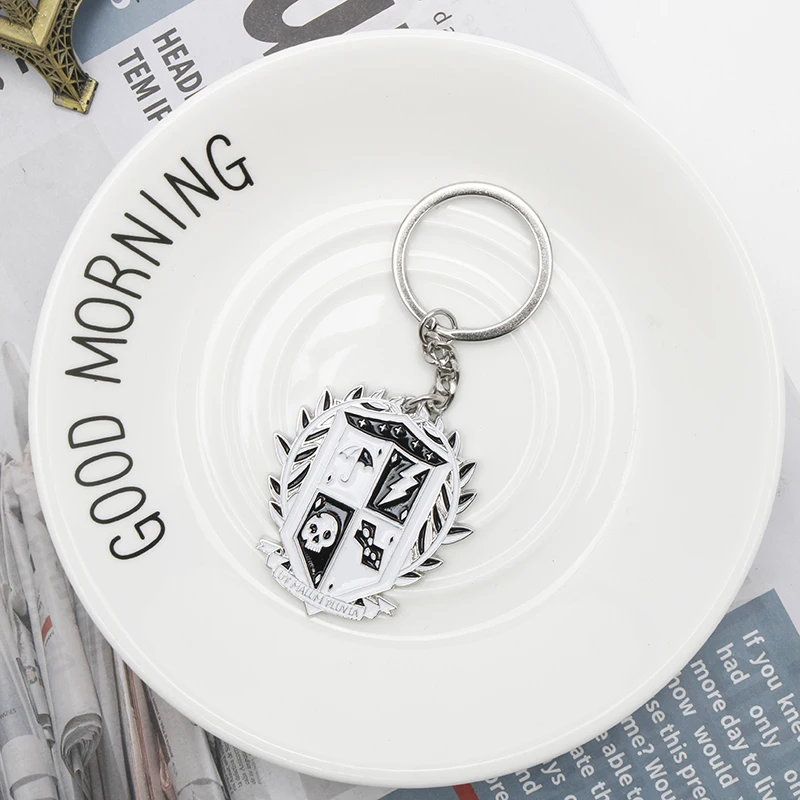 The Umbrella Academy Crest Keychain Metal Enamel Keyring Key Chains For Men Women Gifts |