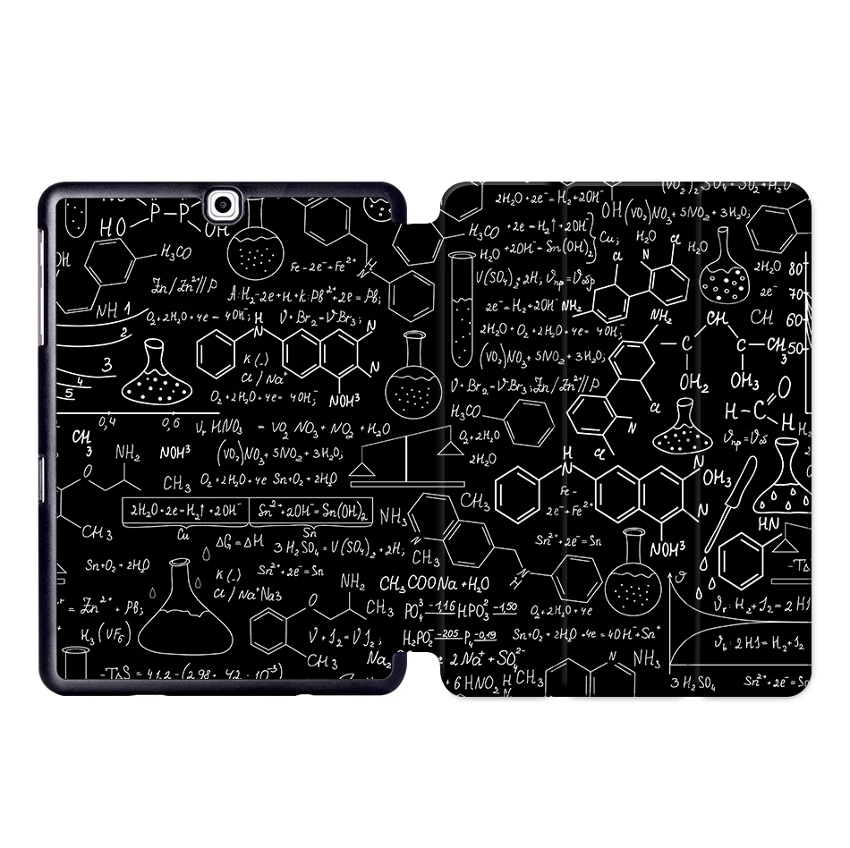 MTT из искусственной кожи чехол для samsung Galaxy Tab A 9,7 ''T550 T555 SM-P550 SM-P555 откидная подставка умный чехол мультяшный чехол для планшета Funda - Цвет: SS09